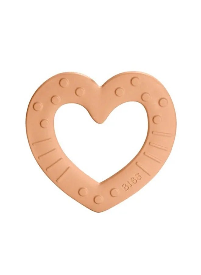 بيبس لهاية بيبي بايتي على شكل قلب خوخي - Image 1