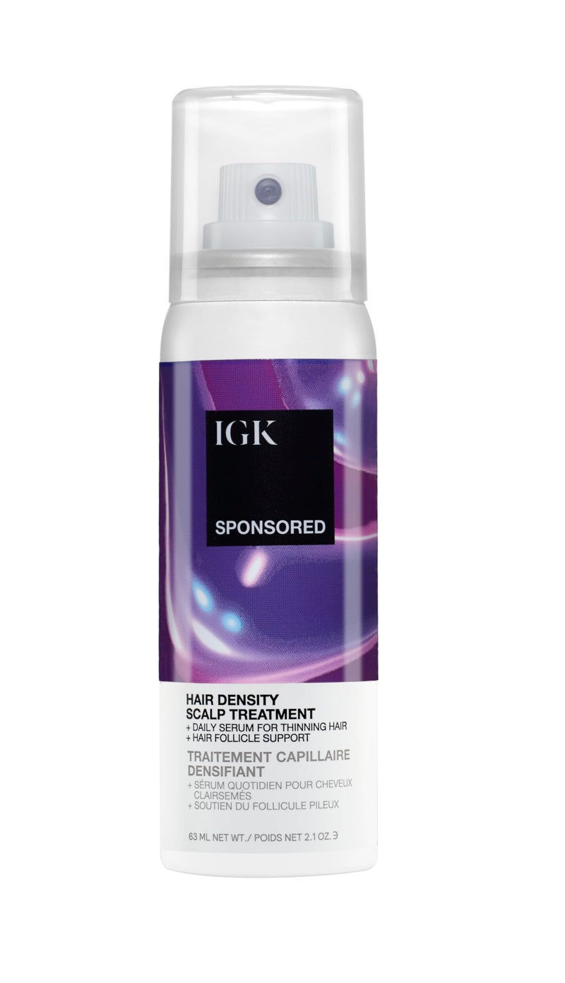 IGK Sponsored - Scalp Treatment for Hair Growth â€“ Hair Thickening Serum for Women â€“ Promotes Fuller, Thicker Hair â€“ Scalp Serum for Hair Density and Thinning - 2.1oz - Image 1