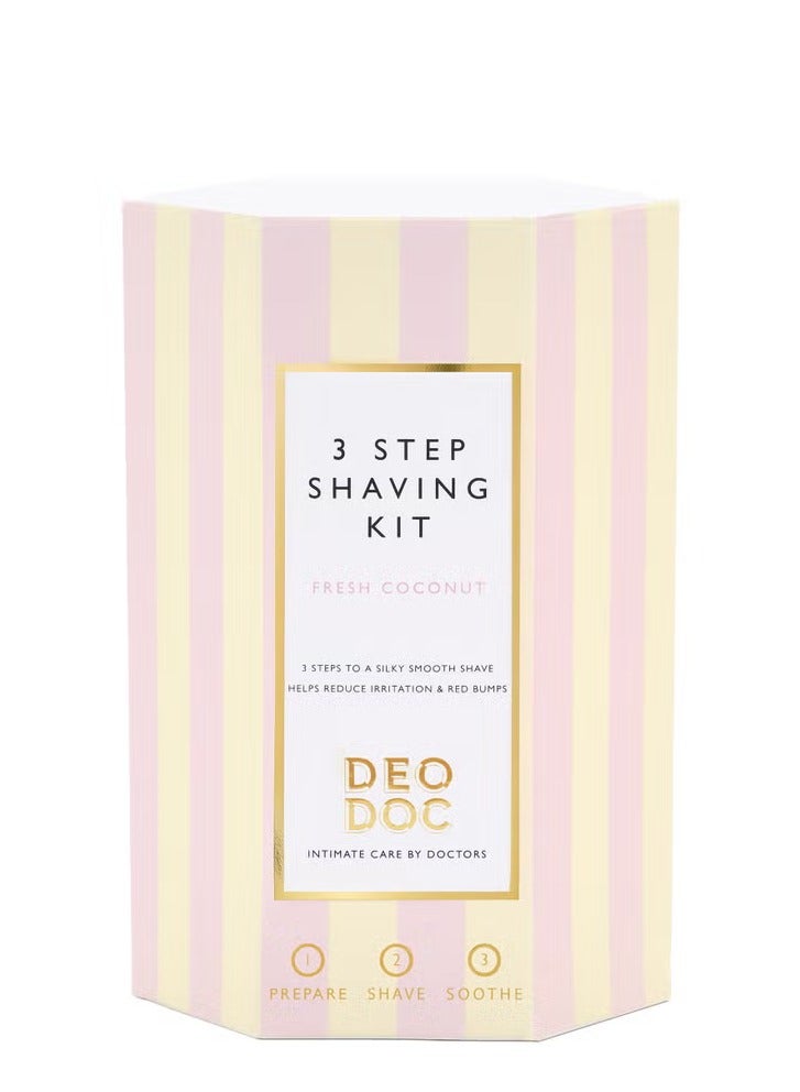 DeoDoc Shaving Kit Fresh Coconut - Image 3