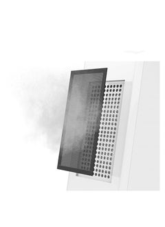 KASTWAVE Computer Fan Dust Filter, Pc Dust Cover, Magnetic Fan Dust Filter, Mesh Magnetic Frame, for Pc Case Fan Dust Proof Filter Cover, Grills Black, 120x240mm  - Image 1