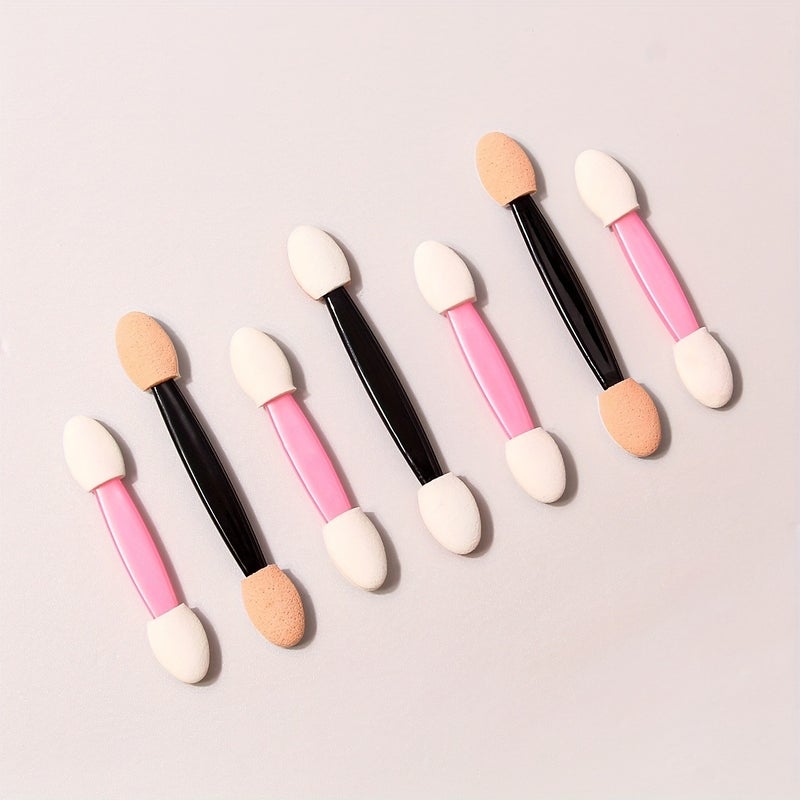 50/100PCS Nail Art Tool Set - Double-Headed Sponge Magic Wand, Gradient Brush, Hand Clip & Rhinestone Helper - Image 4