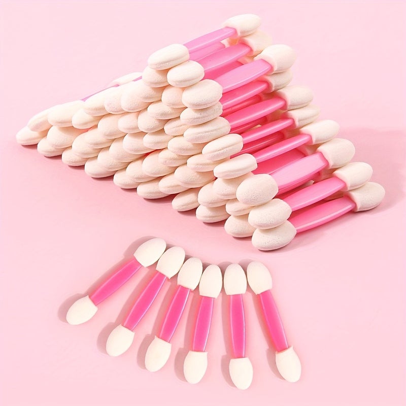 50/100PCS Nail Art Tool Set - Double-Headed Sponge Magic Wand, Gradient Brush, Hand Clip & Rhinestone Helper - Image 1