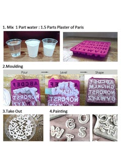 Falling In art Falling in Art 5 LB Plaster of Paris Powder - Hand Mold Casting Kit Powder, Gypsum Cement, Pottery & Ceramic Plaster Powder for Crafts, Sculpture, Diorama and Home Decor  - Image 3