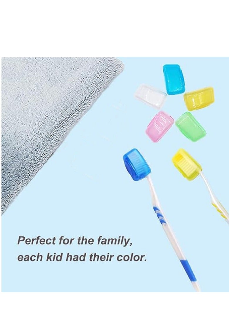 20 Piece Travel Toothbrush Head Covers  Portable Toothbrush Pod Caps Case Protector for Home and Outdoor  - Image 5