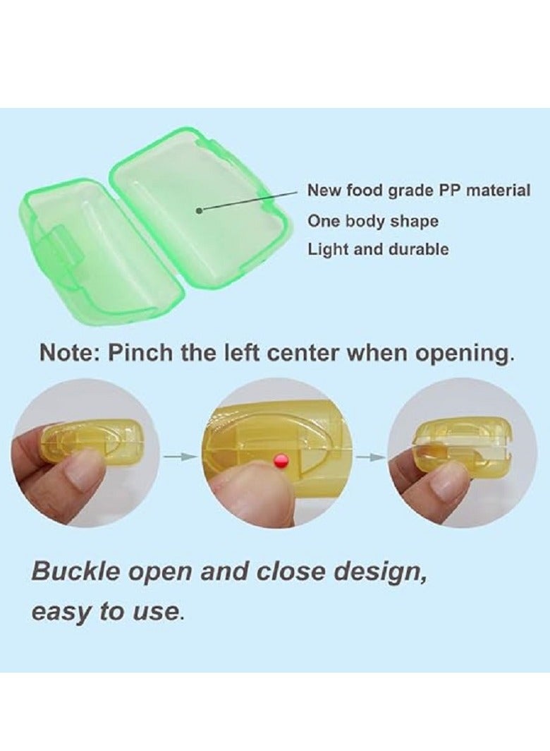 20 Piece Travel Toothbrush Head Covers  Portable Toothbrush Pod Caps Case Protector for Home and Outdoor  - Image 3