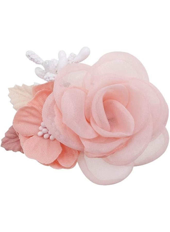 BFNAAgirl Flower Hair Clip Baby Girl Hair Bows Exquisite Hair Accessories Alligator Clips for Infants Toddlers Teen Kids Gift 3pcs/set - Image 4