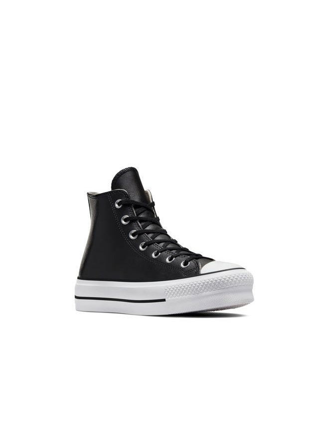 CONVERSE أحذية تدريب بليت فورم عالية من أول ستار باللون الأسود والأبيض - 5.5 المملكة المتحدة - Image 3