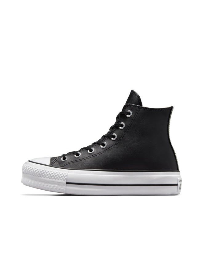 CONVERSE أحذية تدريب بليت فورم عالية من أول ستار باللون الأسود والأبيض - 5.5 المملكة المتحدة - Image 2