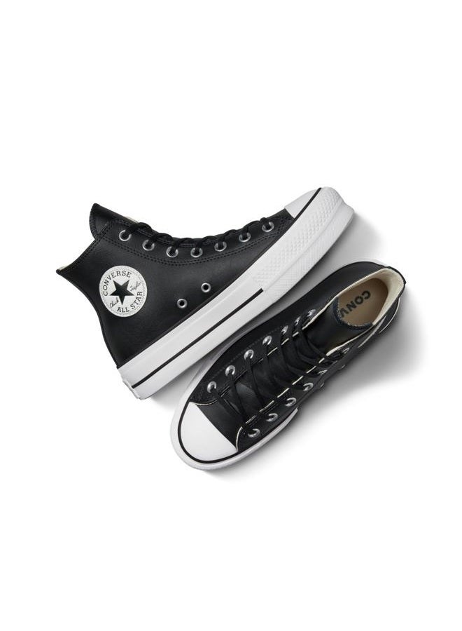 CONVERSE أحذية تدريب بليت فورم عالية من أول ستار باللون الأسود والأبيض - 5.5 المملكة المتحدة - Image 4