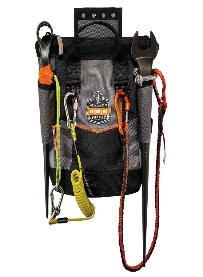 Ergodyne Arsenal 5517 Premium Topped Tool Pouch with Zipper, One Size, Black - Image 2