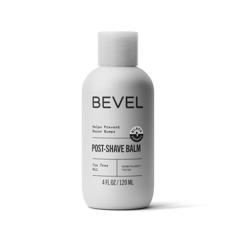 Bevel بلسم ما بعد الحلاقة للرجال، حل لنتوءات الحلاقة للرجال مع زبدة الشيا وزيت الجوجوبا، لوشن للوجه بعد الحلاقة، يهدئ وينعش البشرة للمساعدة في منع الشعر الناشئ - Image 1