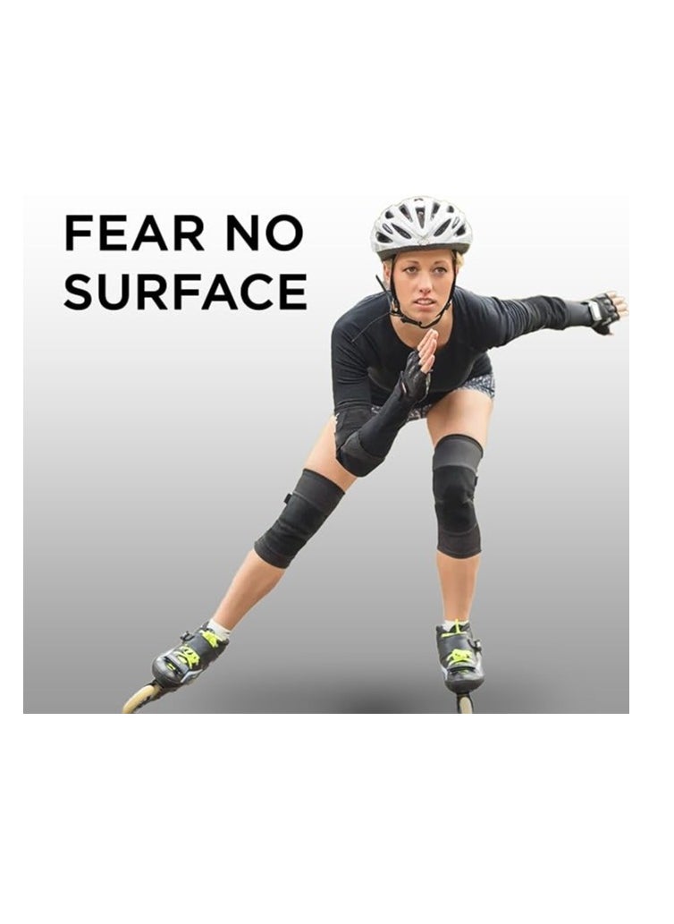 ENDLESS  - EL1028 Protective Guard Kit for Skating, Cycling and Skateboarding with Knee, Elbow and Wrist Protector |Material : ABS, Nylon | With Adjustable Straps to Fit Perfectly for Adults - Image 1