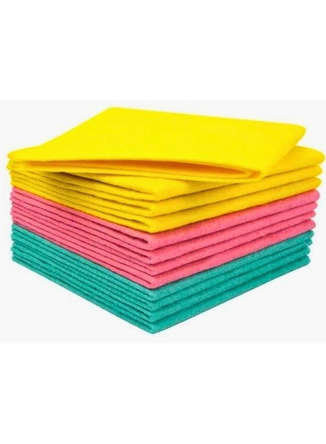 هابي هوم فوط تنظيف ماصة متعددة الأغراض – مجموعة من 12 قطعة - Image 5