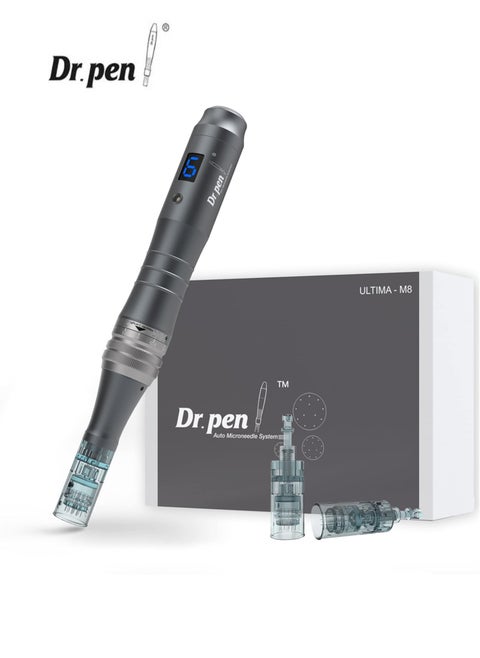 Dr. pen Ultima M8 Professional Microneedle Pen, Wireless Dermal Pen Skin Care Tools (2 pcs 16-pin)