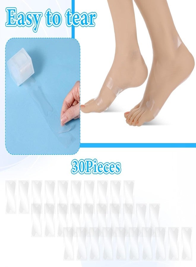 Inralimot Invisible Shoe Bite Protector Tape, Anti-Friction Heel Stickers for Women & Men, Waterproof Blister Prevention Roll for Heels, Toes and Ankles - Image 2