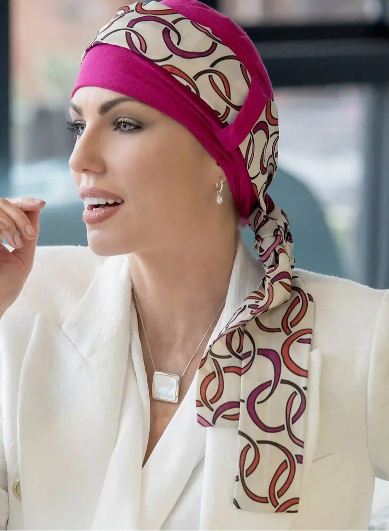 Rung Yanna Purple Camelia Women Headwear - Image 4