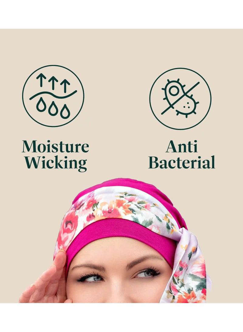 Rung Yanna Purple Camelia Women Headwear - Image 3