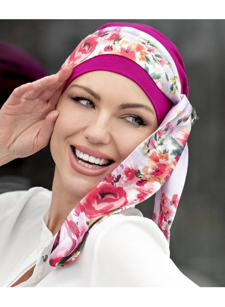 Rung Yanna Purple Camelia Women Headwear - Image 1