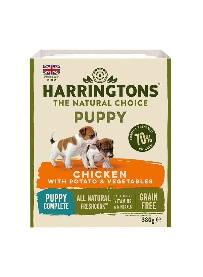 Harringtons Chicken & Potato Grain Free Wet Puppy Food 380g - Image 1