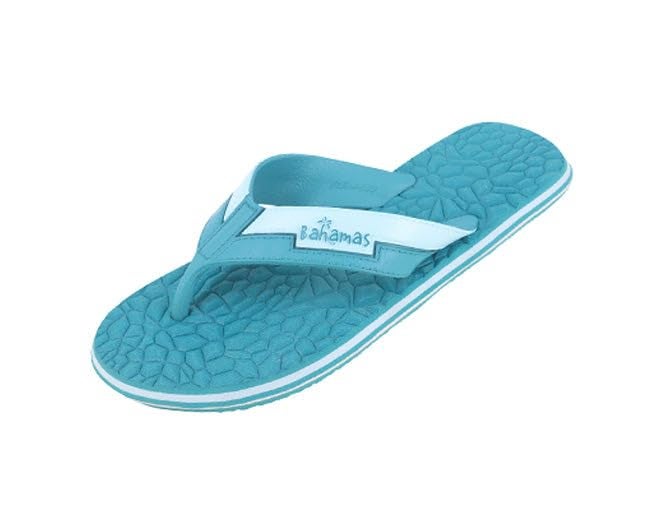 BAHAMAS Men's Flip Flops BHG-257 Navy Blue & Sky | Lightweight Comfortable Daily Use Slippers for Gents | Anti-Slip Sole (Green, UK Footwear Size System, Adult, Men, Numeric, Medium, 9) - Image 1