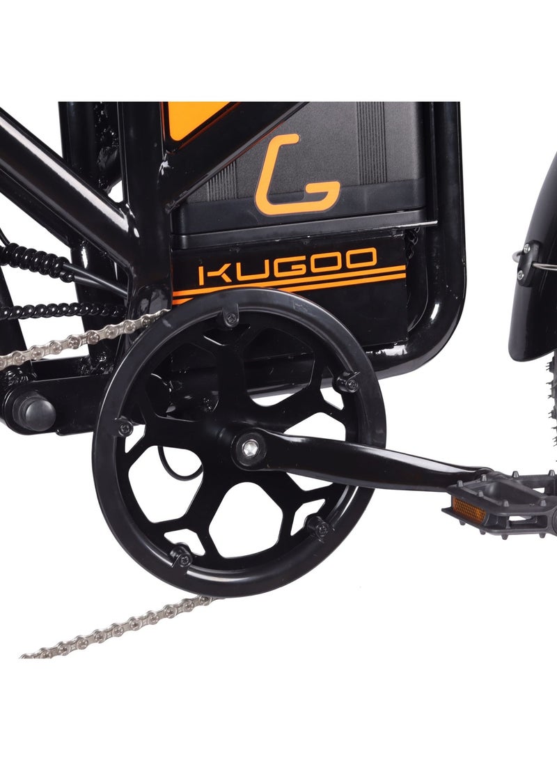 كي يو جي أو أو عجلة كهربائية كوجو كيرين Kugoo Kirin V5 موتور 750 وات (يصل إلى 1000 وات) - بطارية ليثيوم 48V/20Ah قابلة للإزالة - إطارات عريضة 20 بوصة - فرامل زيت باكم ومساعدين أمامية وخلفية - Image 2