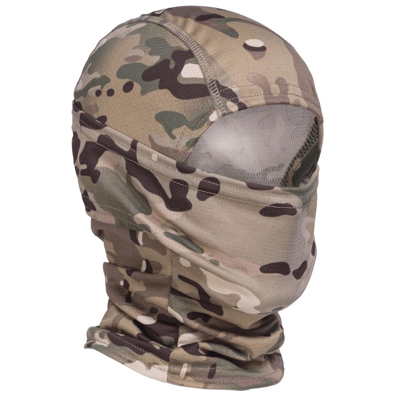 XY3545HS Camo Balaclava Face Mask for Man and Women-Huntingï¼ŒSkiingï¼ŒMotorcycle Windproofï¼ŒUV Protection&Military Training - Image 1
