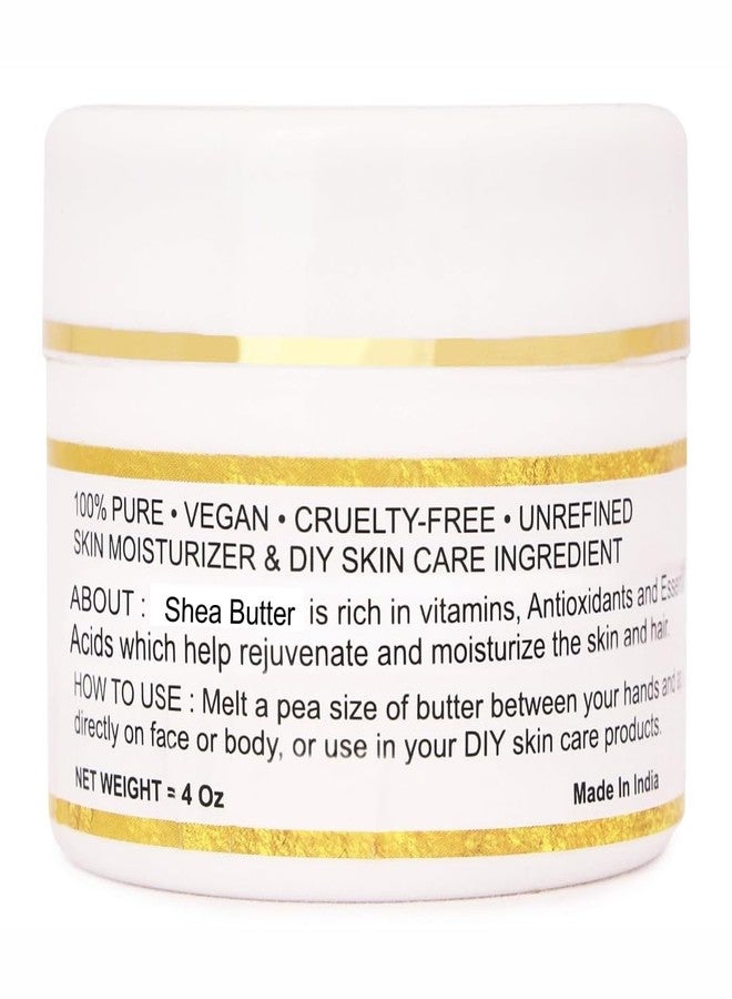 Bless International Organic Raw African Shea Butter 100% Pure,Natural & Unrefined| Skin Moisturizer For Face, Body & Hair| 4 OZ/115 GM Ivory / White Grade A | DIY Creams, Balms, Lotions, Soaps| Moisturizes Dry Skin - Image 2