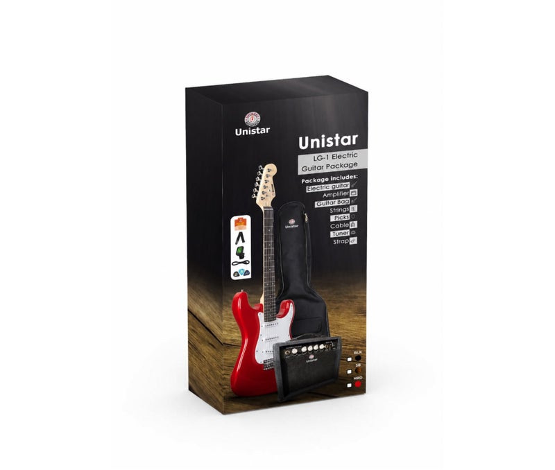 يونيستار Unistar L-G1-PAK جيتار كهربائي - Image 2