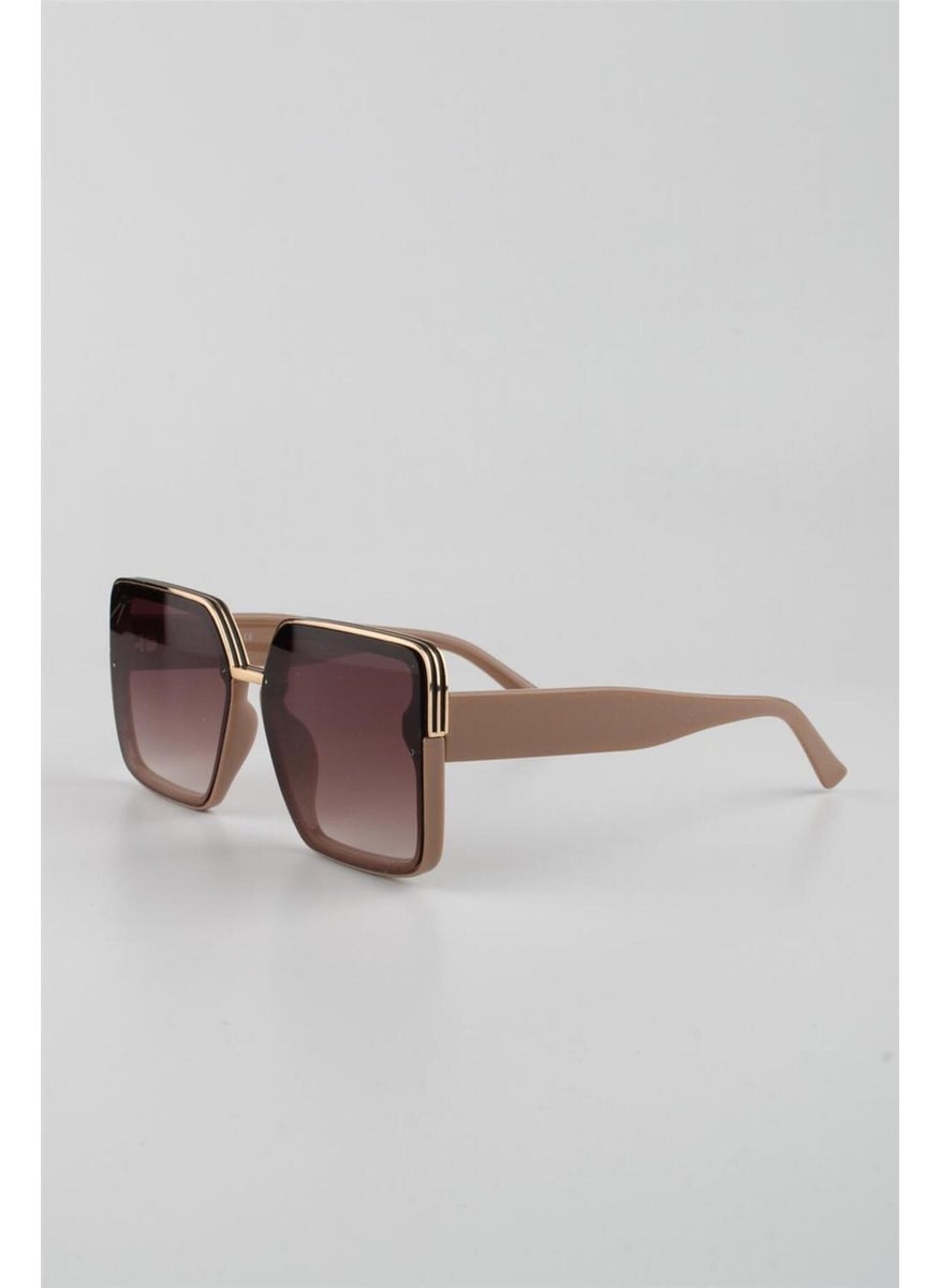 La Viva Beige Matte UV400 Filter Women's Sunglasses G24LV3309R04 615004  - Image 1
