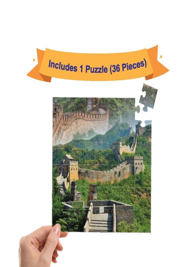 Mittimate Great Wall of China Jigsaw Puzzle Game for Kids Age 4 to 6 Old I 36 Pieces Puzzle Toy I Birthday Gift for Children - Image 3