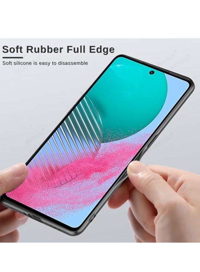 general Compatible with Samsung Galaxy M54 5G Case Premium PU Leather Texture Phone Cases For Galaxy M54 5G Silicone Protective Shell Covers - Image 3