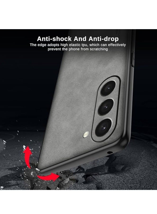 general Compatible with Samsung Galaxy M54 5G Case Premium PU Leather Texture Phone Cases For Galaxy M54 5G Silicone Protective Shell Covers - Image 2