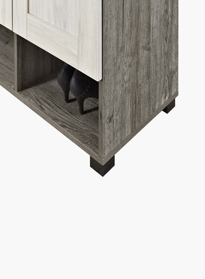 Home Box Angelic 26-Pair Shoe Cabinet With 3 Doors 120 x 123 x 39.4 cm - Image 5