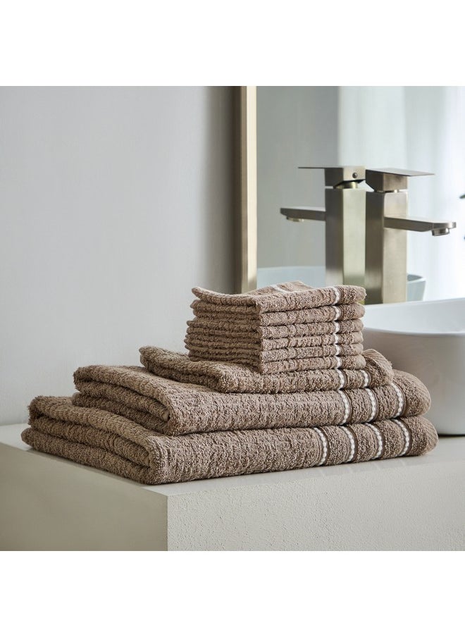 Home Box Atlanta Textured Cotton Bath Towel 68 x 136 cm  - Image 4
