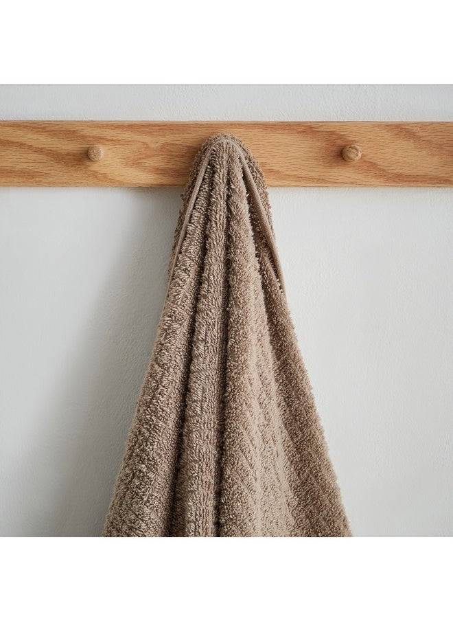 Home Box Atlanta Textured Cotton Bath Towel 68 x 136 cm  - Image 2