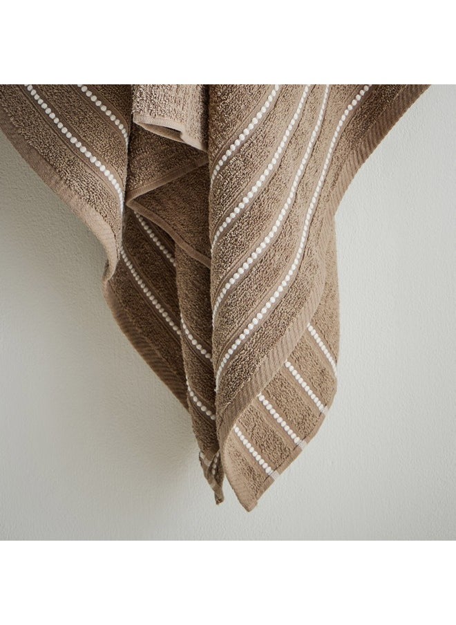 Home Box Atlanta Textured Cotton Bath Towel 68 x 136 cm  - Image 3