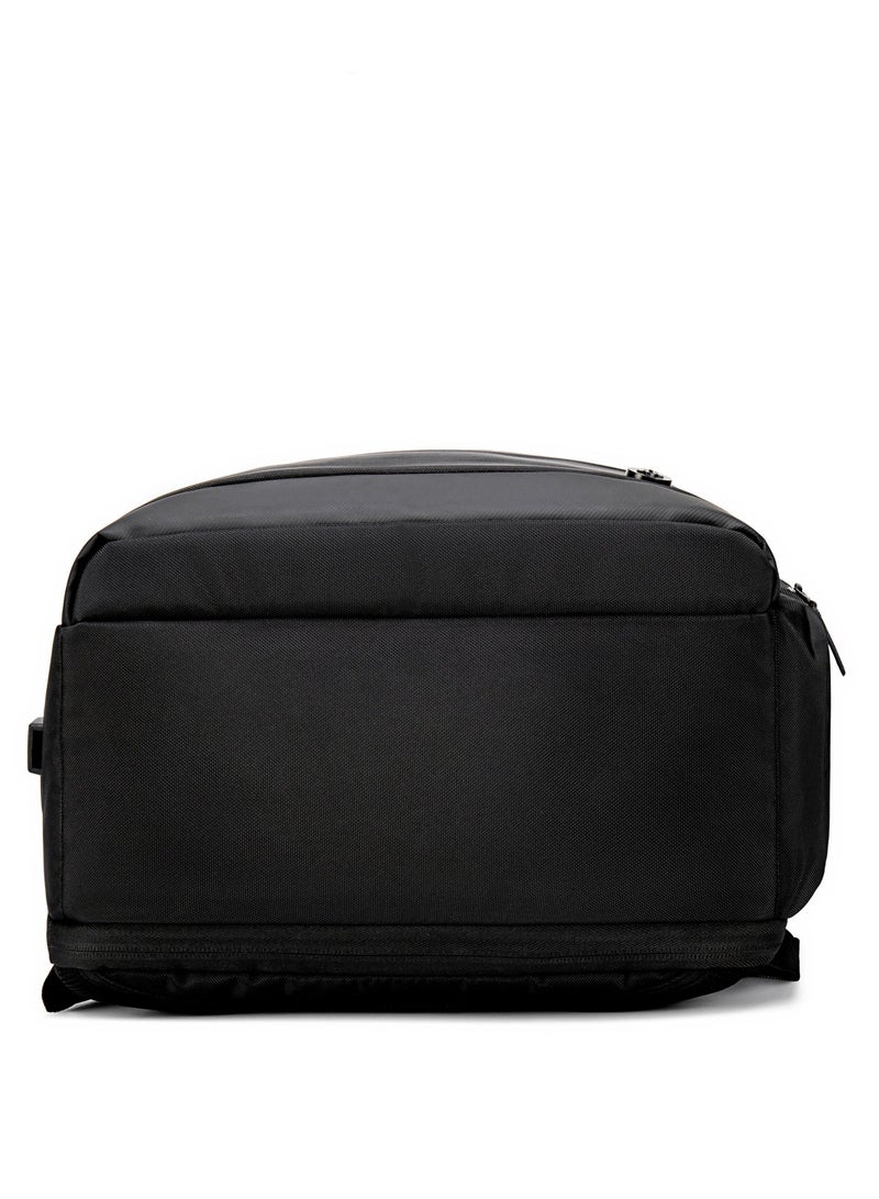 ARCTIC HUNTER Casual Lightweight School Laptop Bag Water Resistant College Travel Backpack for Men and Women GB00397 Black - Image 5