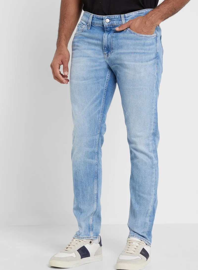 Calvin Klein Jeans Light Wash Slim Fit Jeans