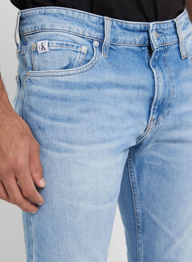Calvin Klein Jeans Light Wash Slim Fit Jeans