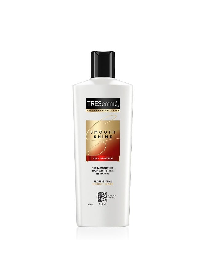 TRESemmé Smooth Shine Conditioner 335ml With Vitamin H and Silk Protein | Salon-Smooth Silky Hair| Shiny and Smooth Hair | Intense Hydratio - Image 1