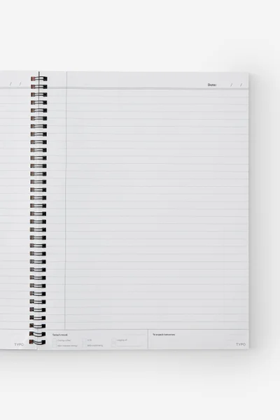 Typo A4 Spinout Notebook V2