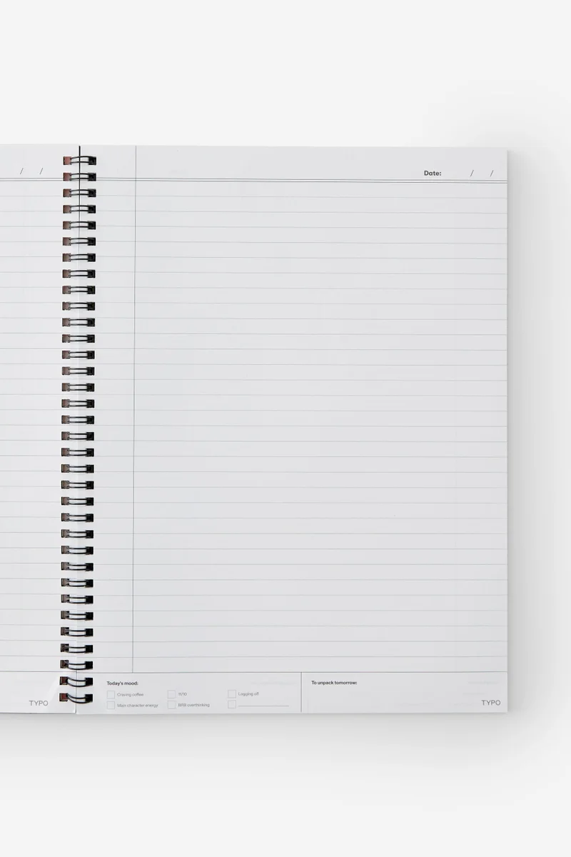 Typo A4 Spinout Notebook V2