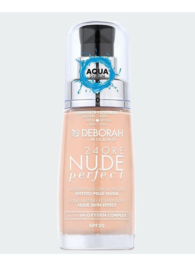 D. 24ORE NUDE PERFECT 0 FAIR ROSE