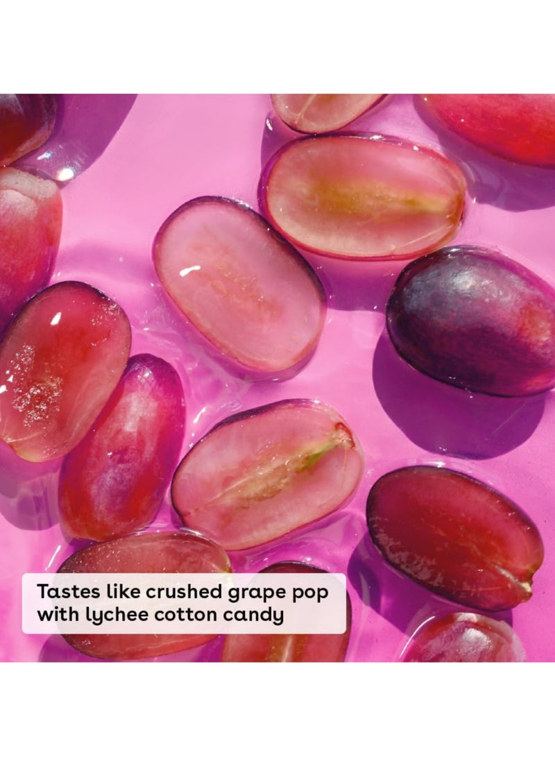 EOS 24H Moisture Super Balm- Grape Fizz Limited-Edition Lip Mask, 0.35 fl oz - Image 2