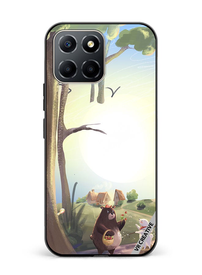 VR CREATIVE Protective Case Cover For Honor X6 Bear And Rabbit Design Multicolour - Image 1