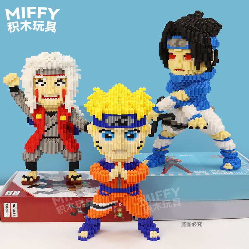 Automatic Distribution Wholesale Compatible LEGO Small Particle Building Blocks Naruto Series Toy Gift - Image 5