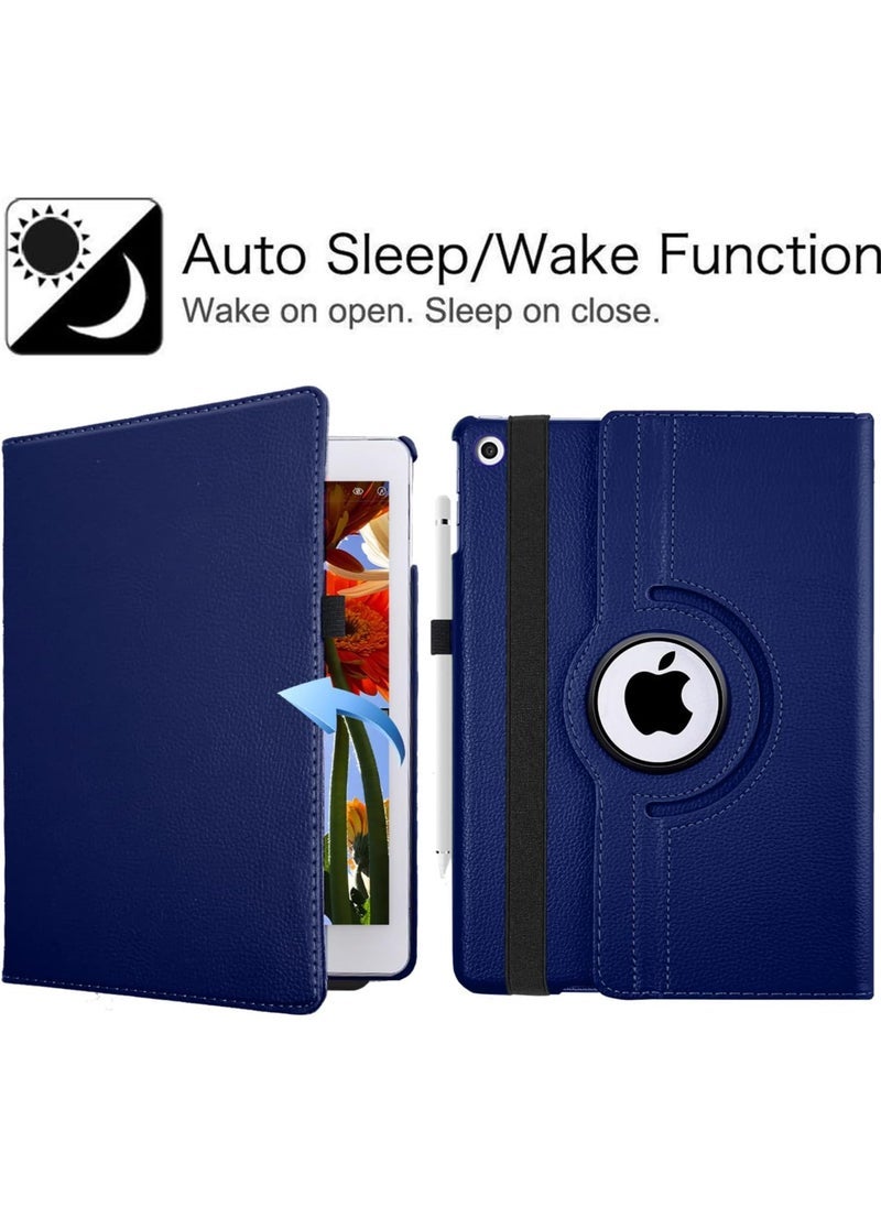 TIGER 360° Rotating Folio Leather Smart Cover for iPad Pro 10.5 Inch – Auto Sleep/Wake Function, Adjustable Multi-Angle Stand, Full-Body Protection, Magnetic Closure, Shock-Resistant PU Leather Case – Stylish Tablet Cover for Work, Study & Travel – Black  - Image 2