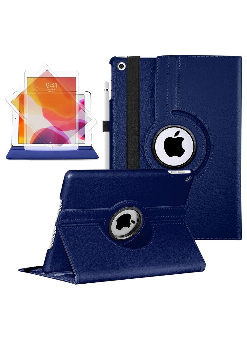 TIGER 360° Rotating Folio Leather Smart Cover for iPad Pro 10.5 Inch – Auto Sleep/Wake Function, Adjustable Multi-Angle Stand, Full-Body Protection, Magnetic Closure, Shock-Resistant PU Leather Case – Stylish Tablet Cover for Work, Study & Travel – Black  - Image 1