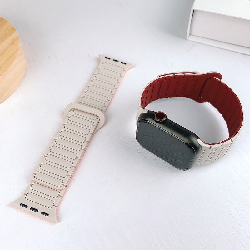 Silicone Magnetic Band for Apple Watch 1-11 - Image 3