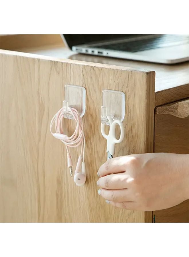 3pcs Strong Glue Trackless Hangers Wall Hooks for Kitchen and Door - Image 2